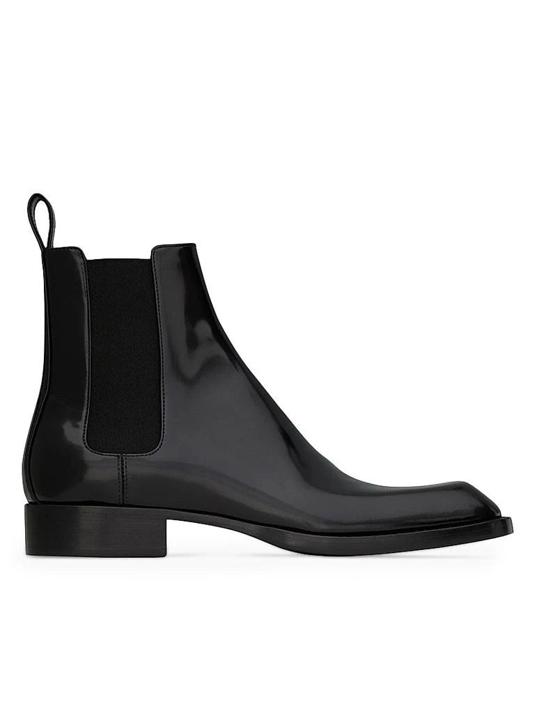 Saint Laurent Wyatt Chelsea Boot in smooth leather Size EU 45 USA 12 wyatt chelsea boots in smooth leather in Black | Saint  main image 3