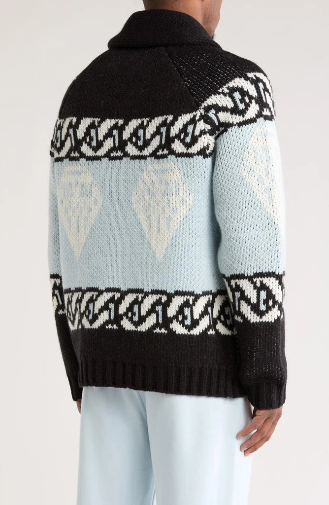 Icecream Shining Jacquard Cardigan 2