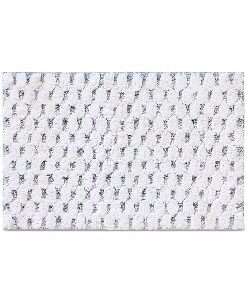 Loloi Rodi Blue Cotton Skid-Resistant Bath Rug