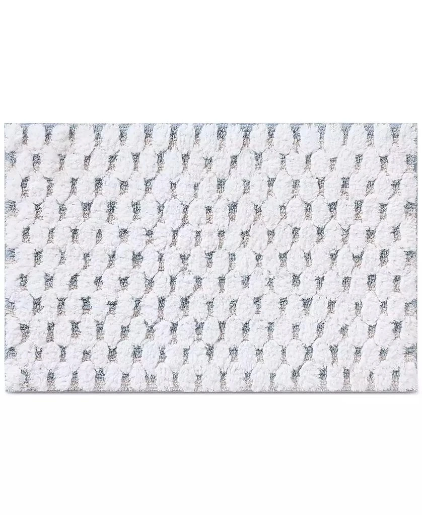 Loloi Rodi Blue Cotton Skid-Resistant Bath Rug 1