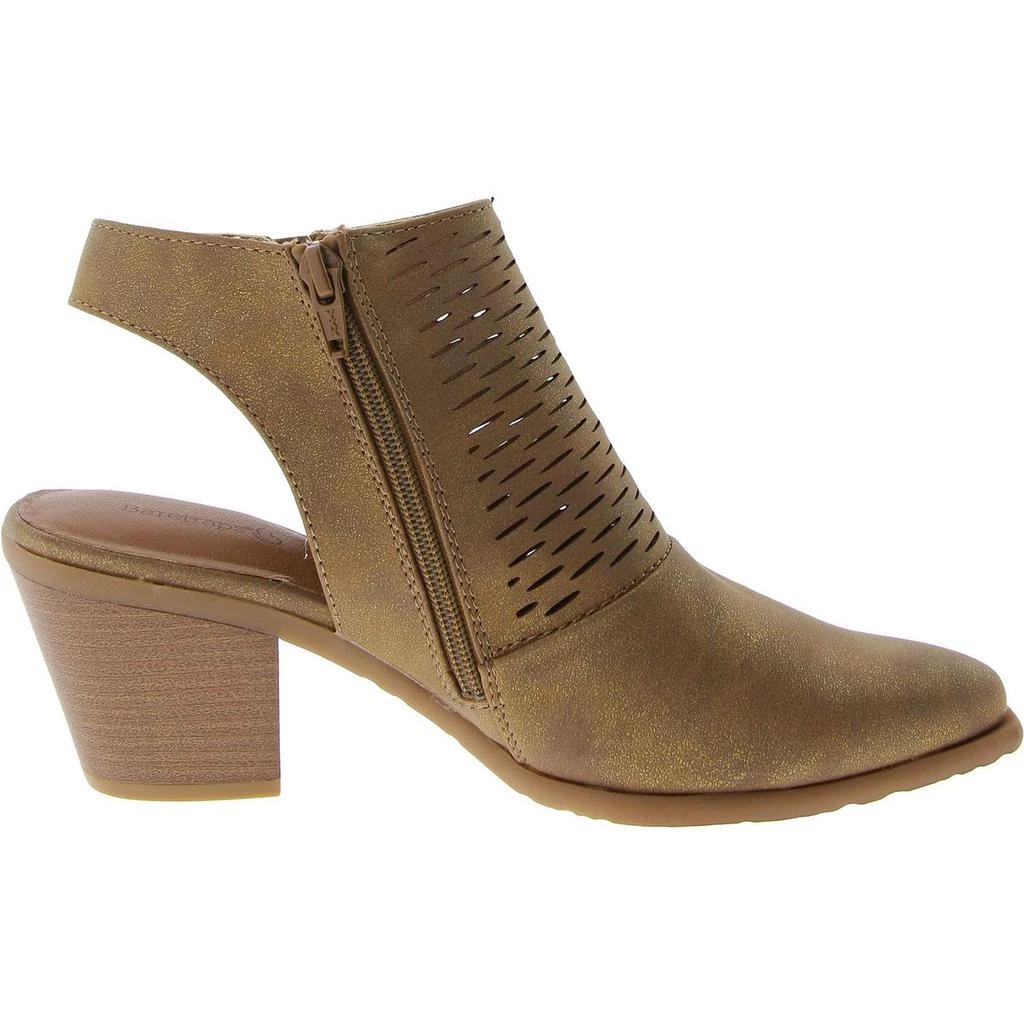 Baretraps YANGLEY Womens Faux Leather Block Heel Shooties 2