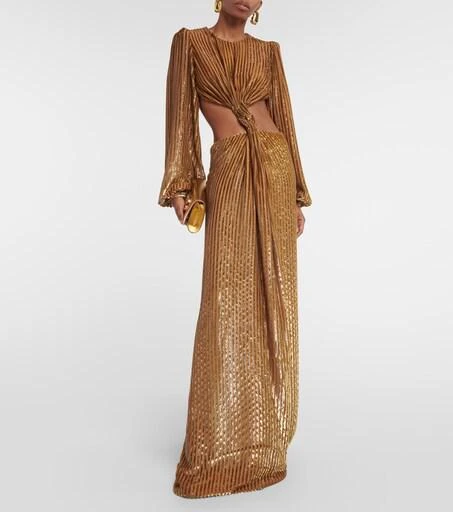 Shop Galena striped cutout fil coup gown on Sale at BeyondStyle  Get 40%  Off Galena striped cutout fil coup gown with Limited-Time Flash Deals,  Exclusive Discounts, and Special Offers. Enjoy Unbeatable