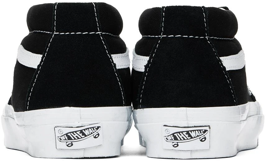 Vans Black & White Sk8-Mid 83 Sneakers 2
