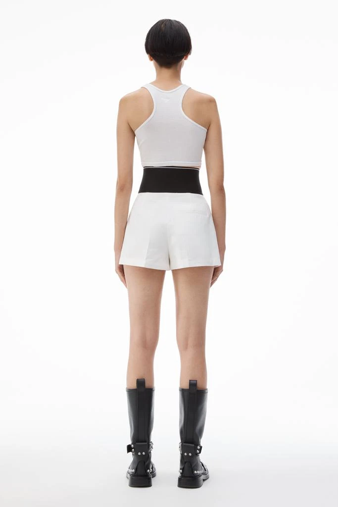 Alexander Wang SAFARI SHORT IN COTTON TAILORING 4