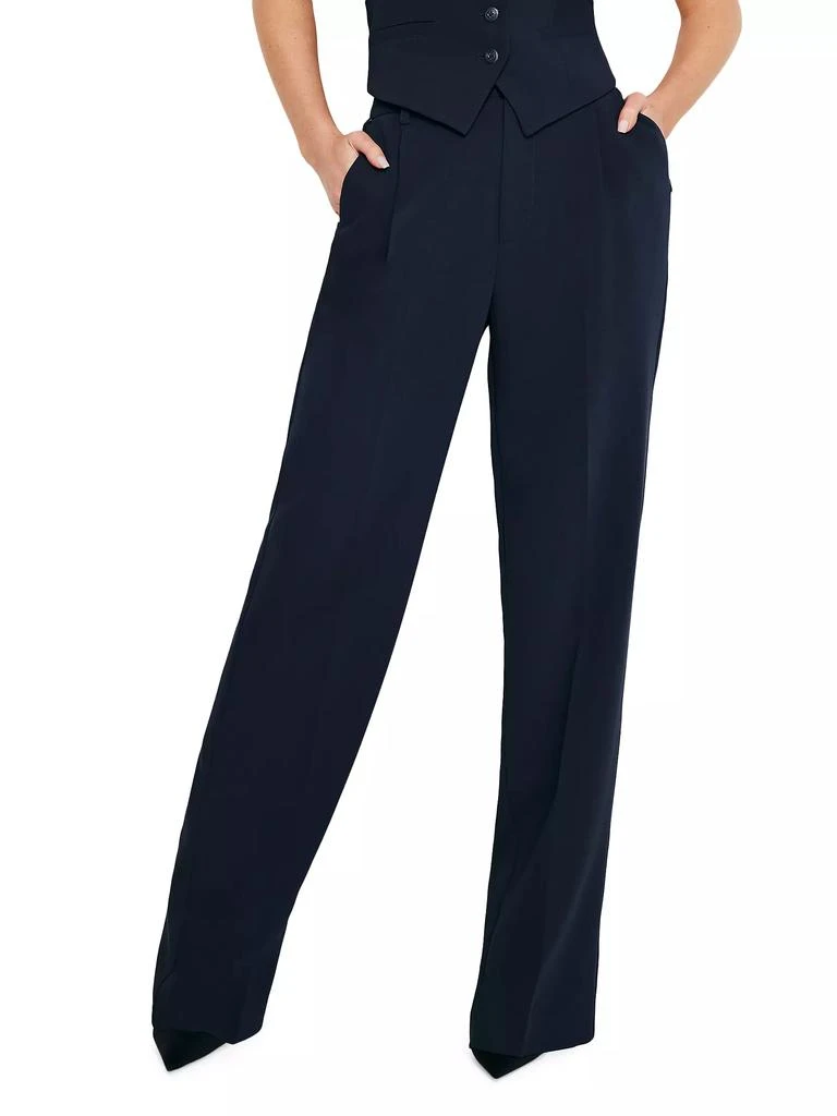 Good American Luxe Suiting Column Trousers 4