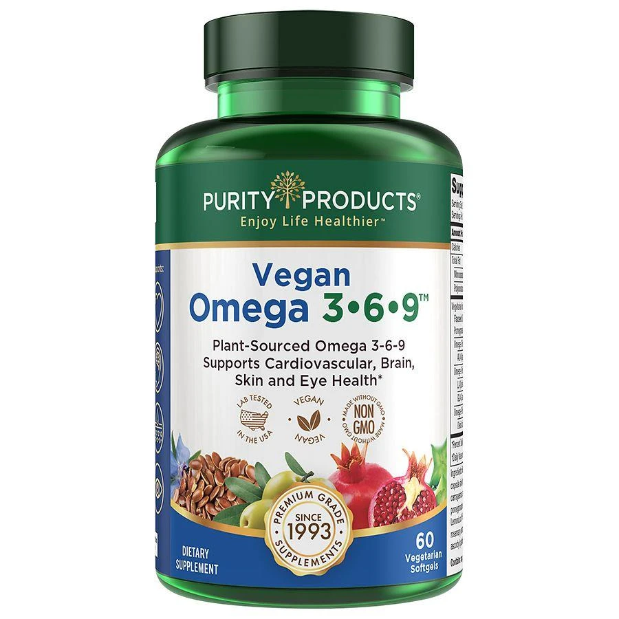 Purity Products Omega 3-6-9 Vegetarian Omega Formula 1