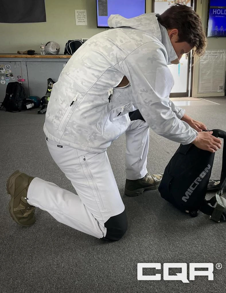 CQR CQR Men’s Softshell Fleece Lined Winter Hiking Pants, Water Resistant Insulated Thermal, Outdoor Tactical Warm Snow Ski Pants 4