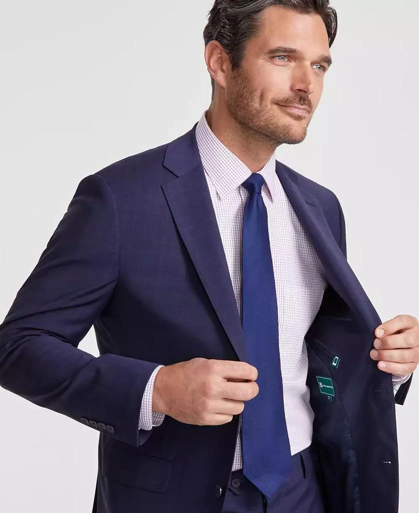 Brooks Brothers Men's Classic-Fit Wool Blend Suit Separates Jacket 4