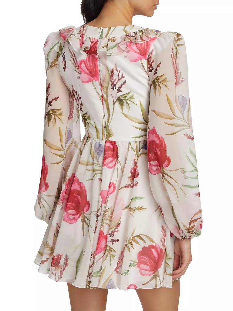 PatBO Viera Balloon-Sleeve Minidress 5
