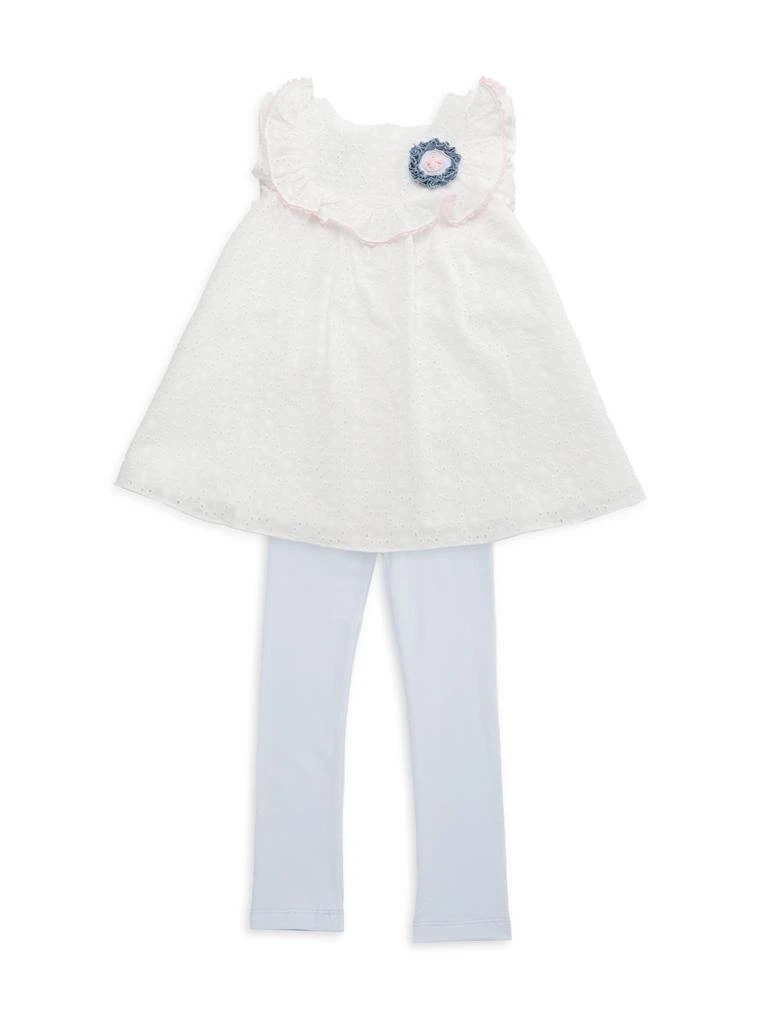 Pippa
Julie Baby Girl
s
Little Girl
s Aria Eyelet Top
Pants Set