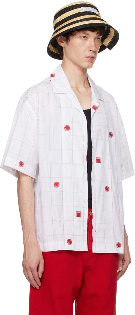 Jacquemus White La Casa 'La chemise Jean' Shirt