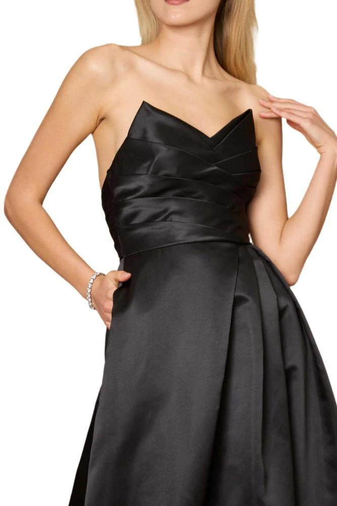 TRUEDAMES Dylan And Davids Full-Length Black Formal Ball Gown Party Dress 2