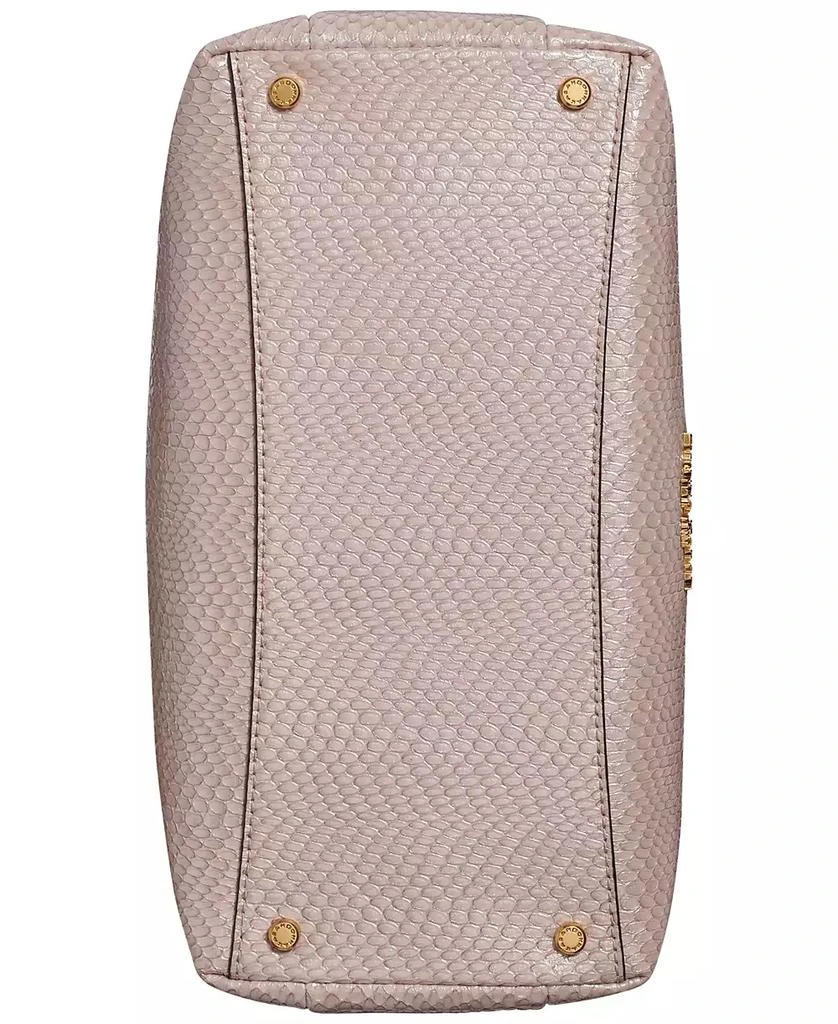 Donna Karan Magnetic Medium Amagansett Snake Satchel Bag 5