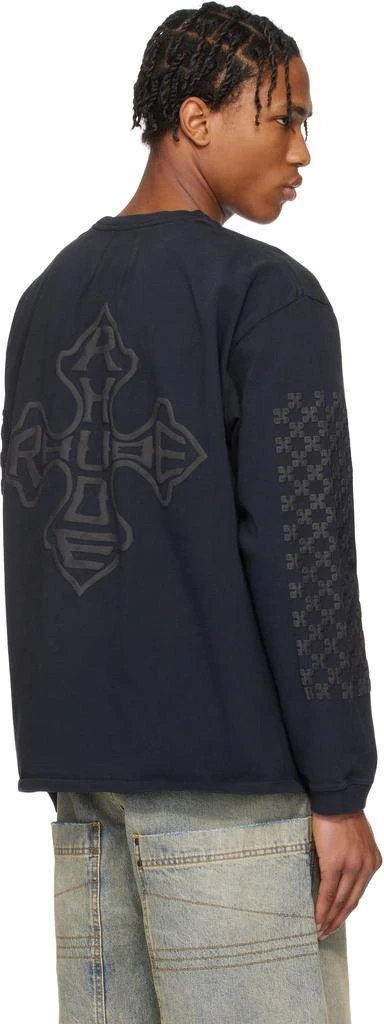 Rhude Black Cross LS T-shirt 3