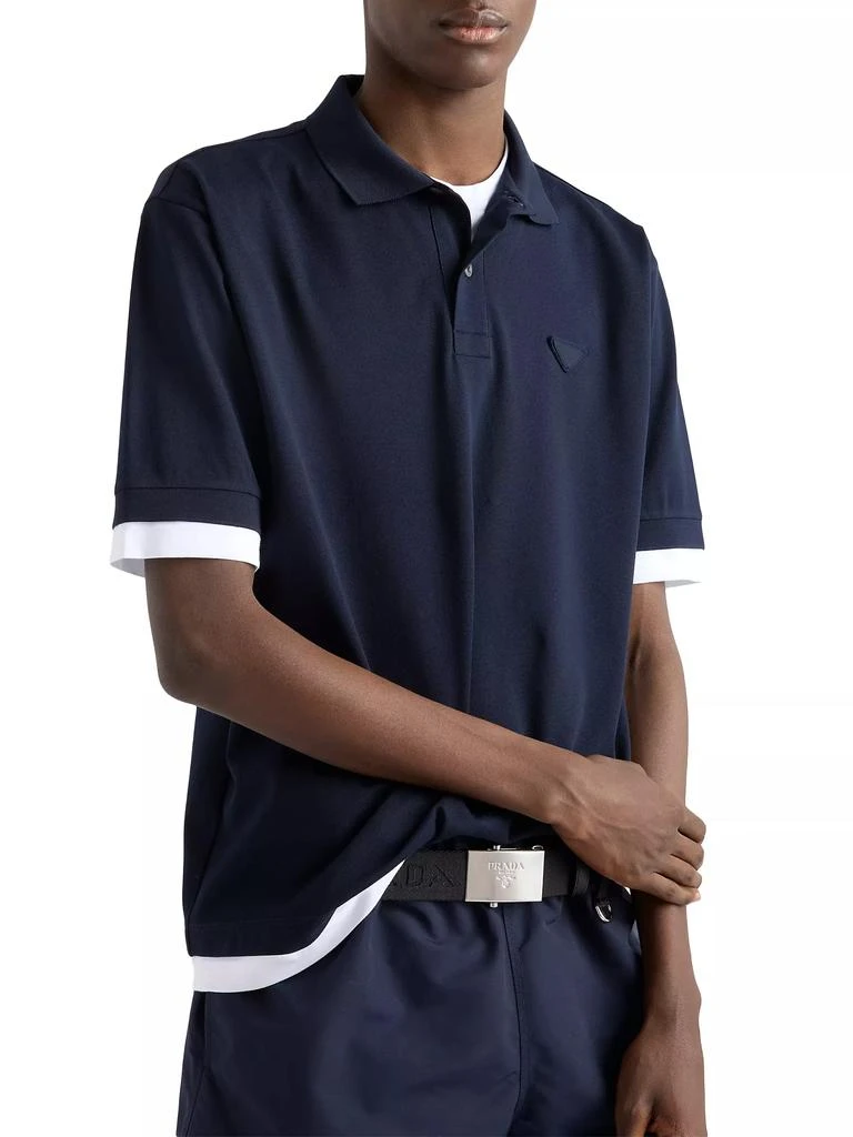 Prada Cotton Polo Shirt 4