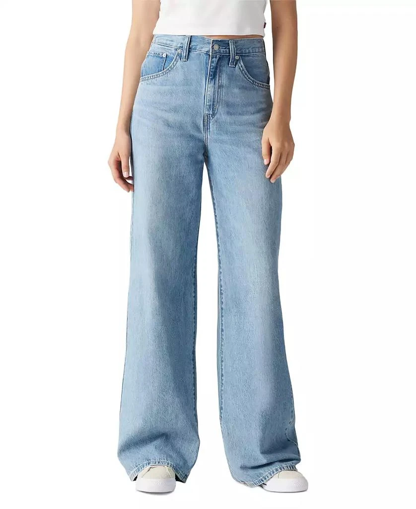 Levi
s Women
s Cinch-Waist Lightweight Baggy Jeans