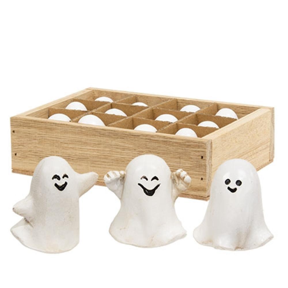 HomeGifo 12/Set Resin Ghosts in Crate