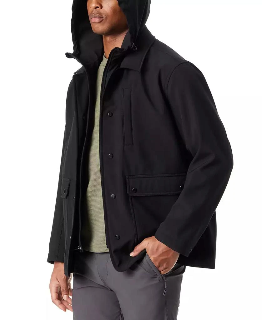 BASS OUTDOOR Men's Storm System Barn Jacket with Removable Hood 10