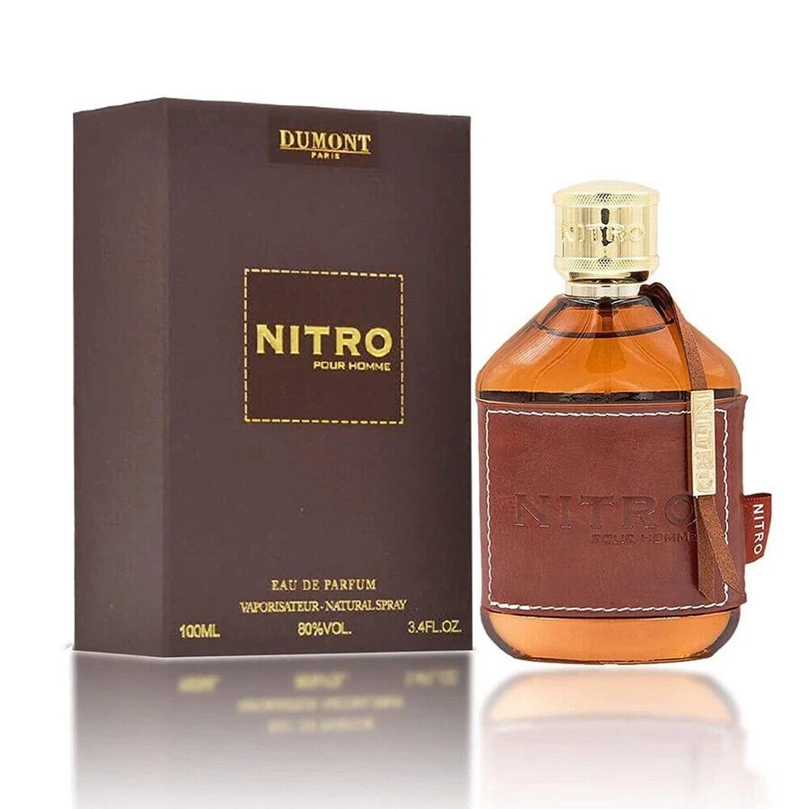 Dumont Men's Nitro Pour Homme EDP Spray 3.4 oz Fragrances 3770004268191 1