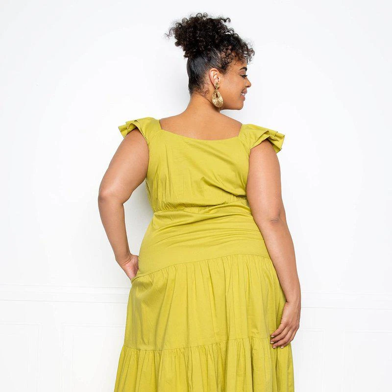 Buxom Couture Tiered Ruffle Sundress 2