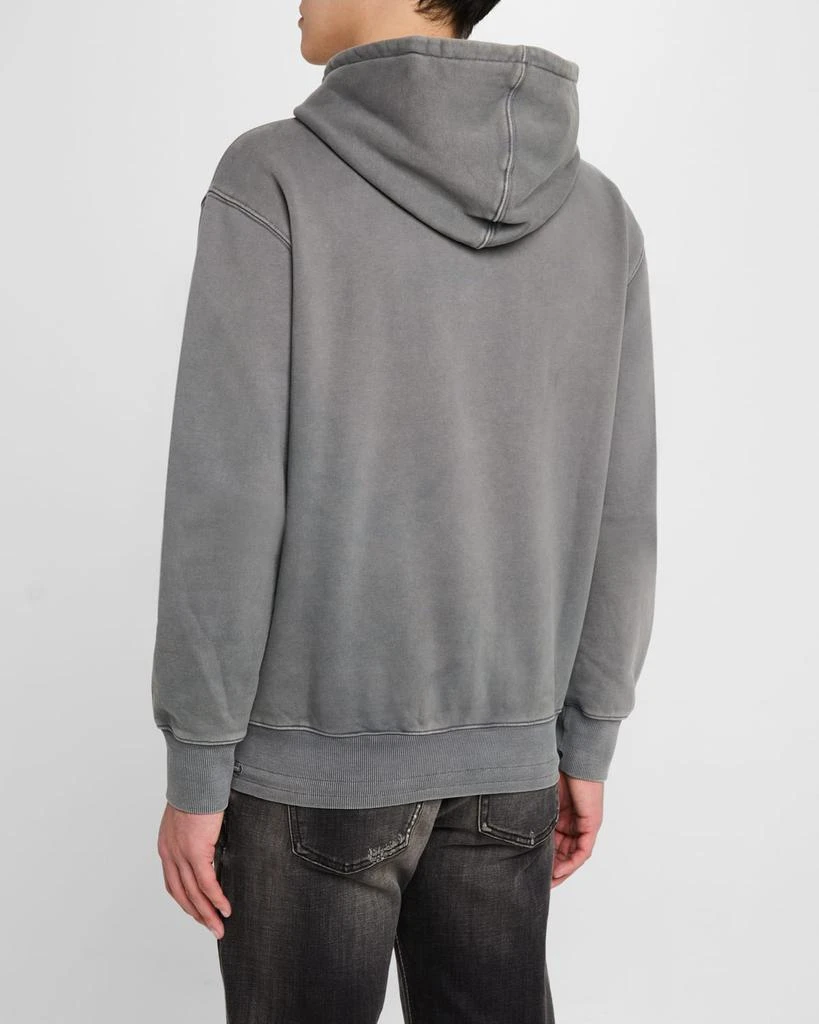 RTA Men's Jordan Stone-Etched Monogram Hoodie 3