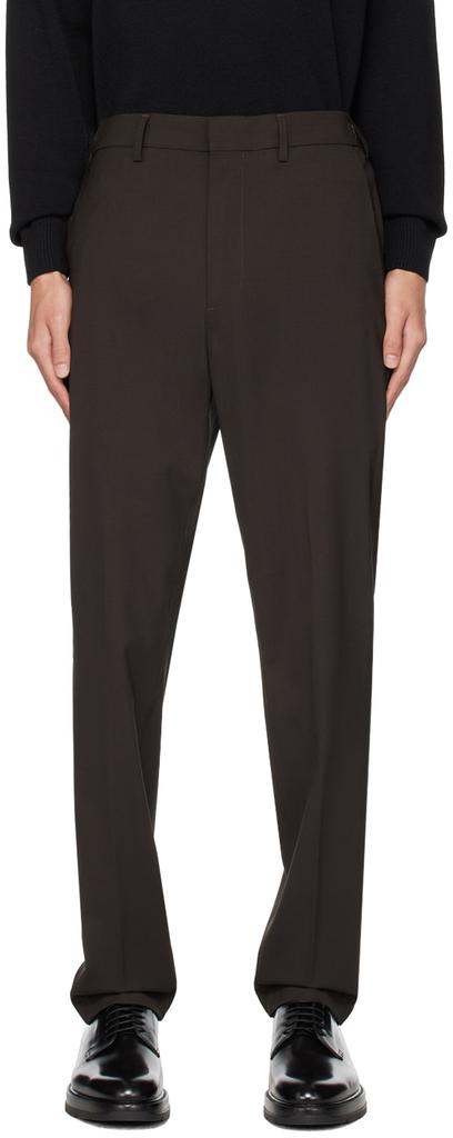 Dunhill Brown Tailored Trousers