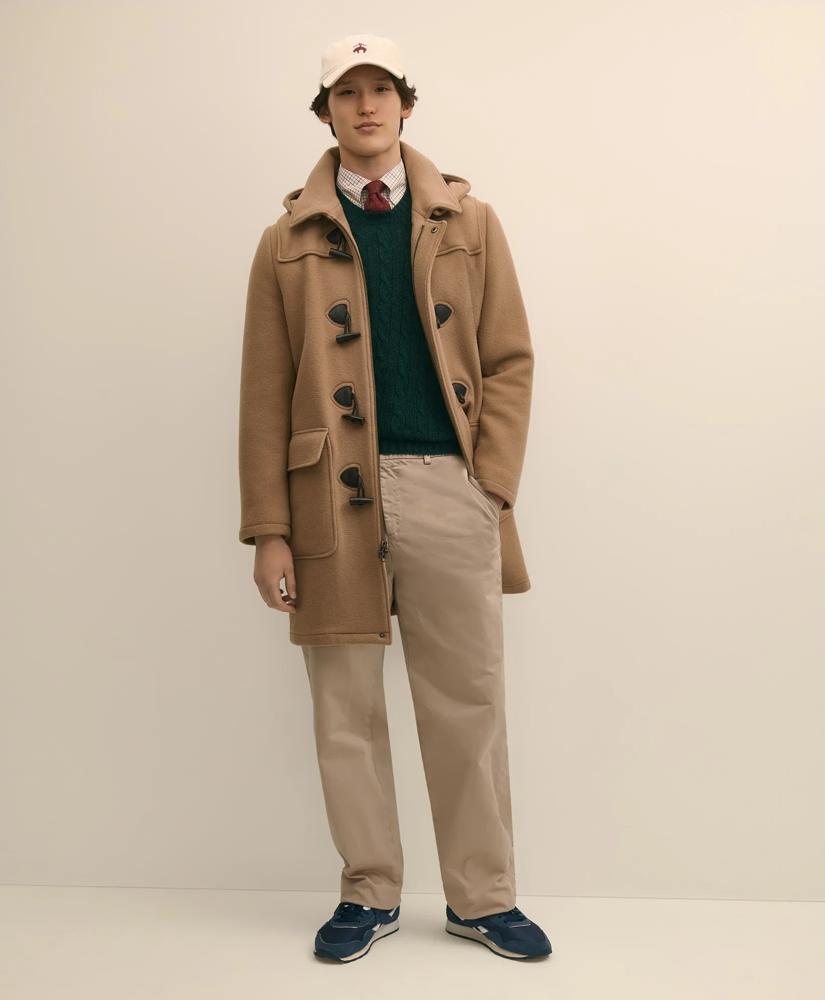 Brooks Brothers Wool Duffle Coat - Coats - Free Shipping - BeyondStyle