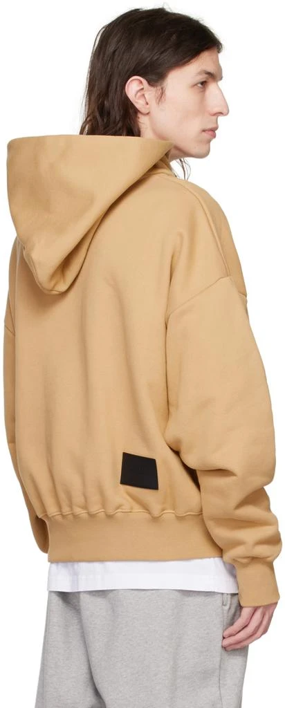 We11done Beige Center Basic Hoodie 3