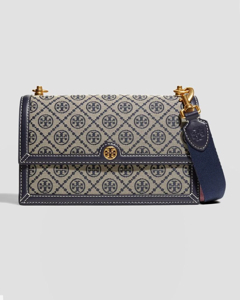 Tory Burch T Monogram Jacquard Shoulder Bag 1