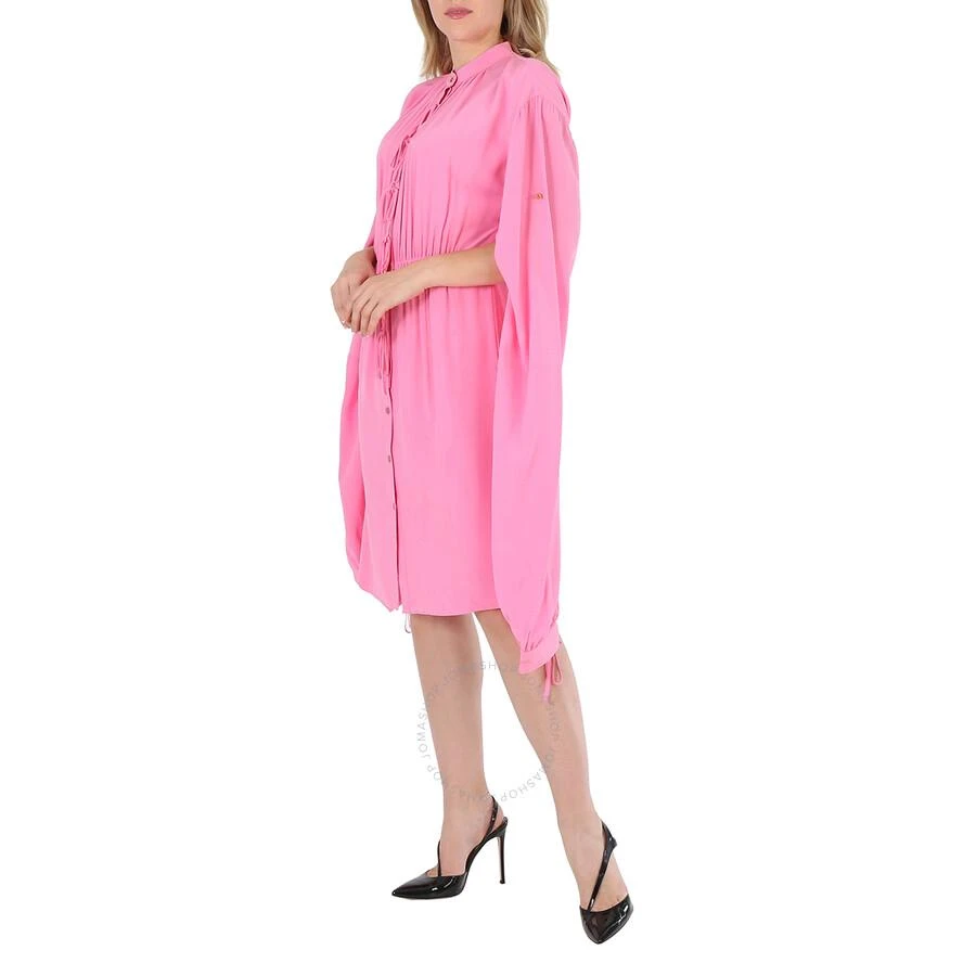 Burberry Ladies Bubblegum Pink Joyce Silk Dress 3