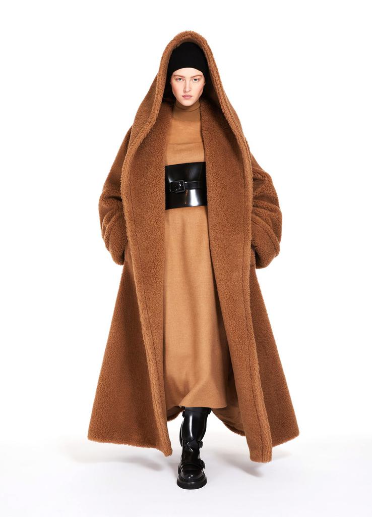 Max mara apogeo teddy long coat
