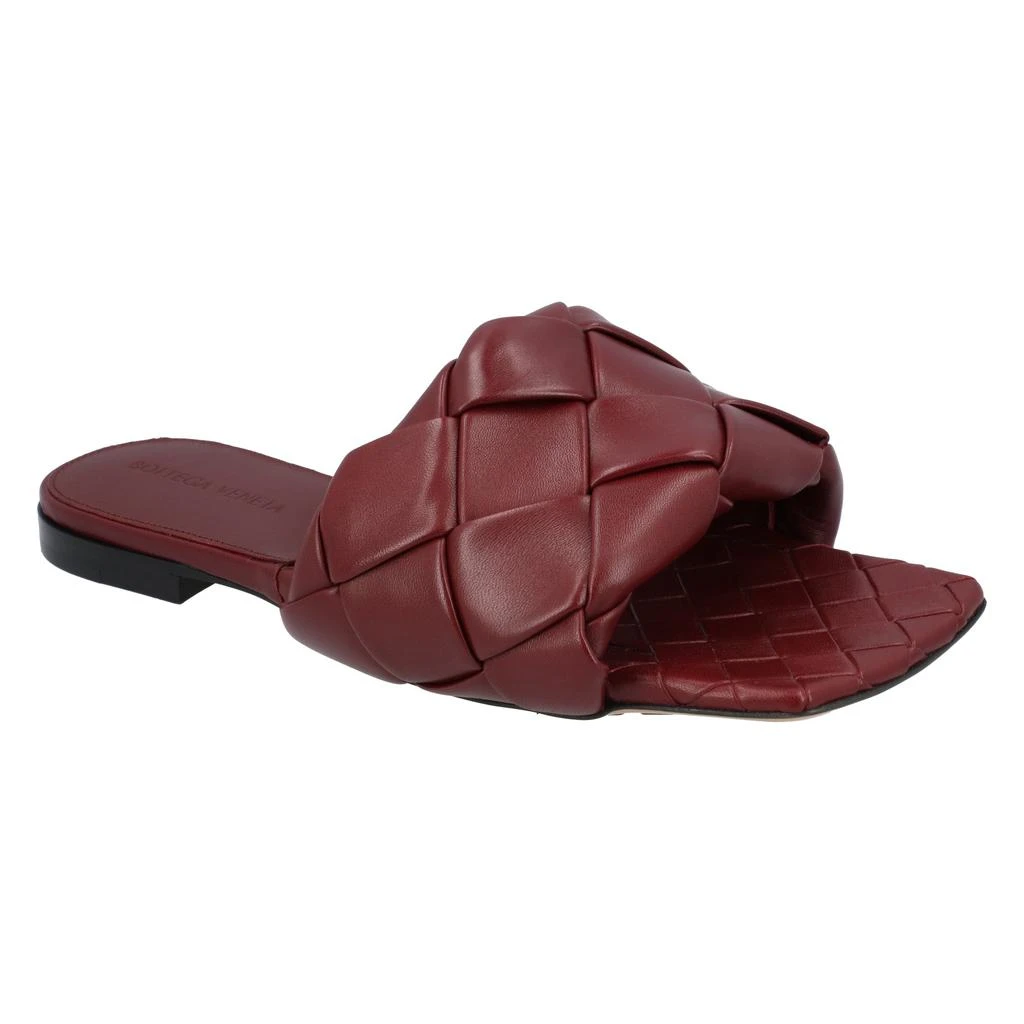 Bottega Veneta Lido Flat Sandal red 2