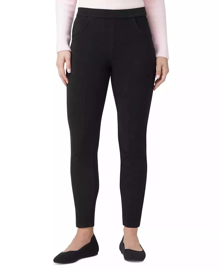 Hue Women's High-Rise Butter Twill Denim Leggings 1