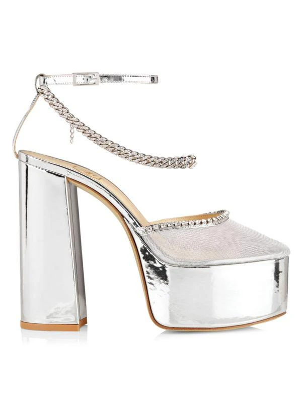 Nalebe Reflections Stellar Embellished Platform Pumps 1
