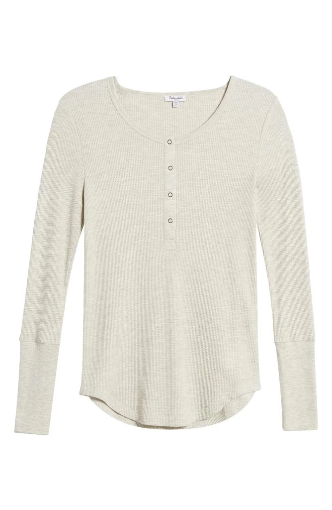 Splendid Forever Thermal Knit Henley 5