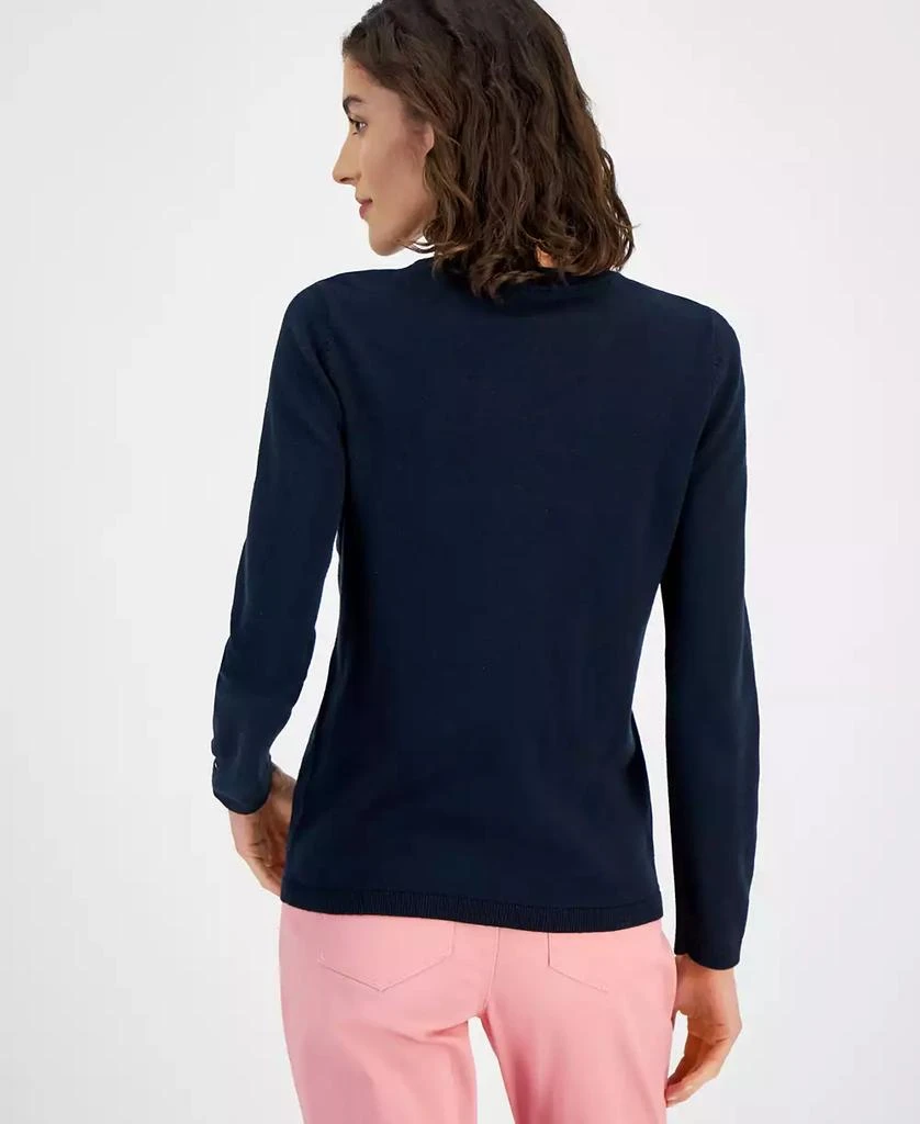 Tommy Hilfiger Women's Long-Sleeves Heart Sweater 4