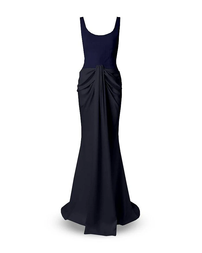 Safiyaa Marlena Scoop Neck Gown 5