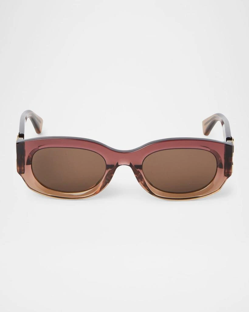 Shop Unisex Rectangular Chester Sunglasses OERI149 6062  display picture 1