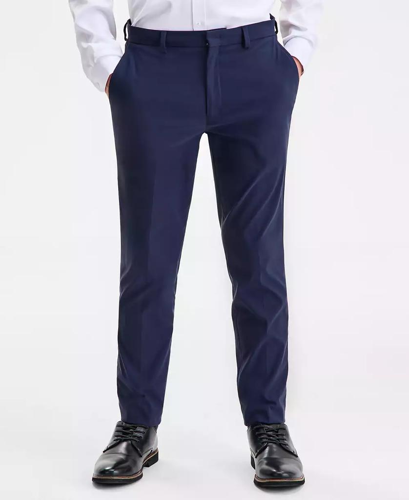B By Brooks Brothers Boys 8-20 Navy Plain Classic Pants