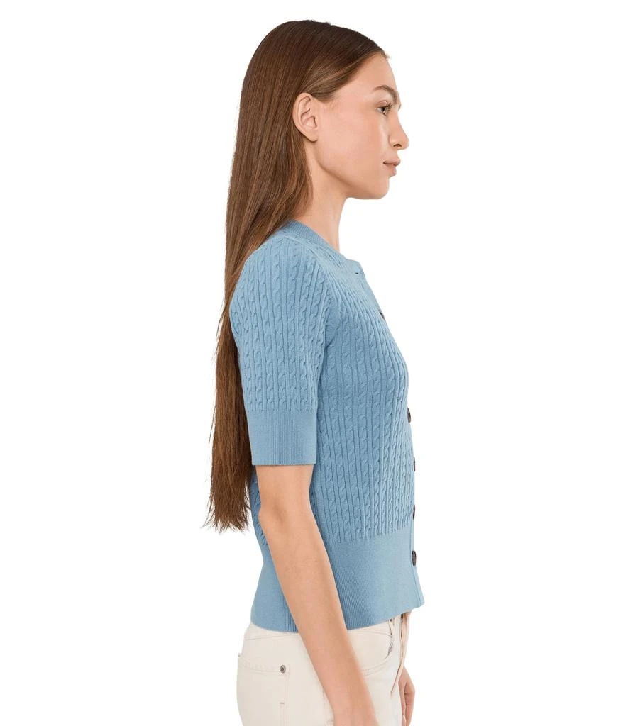 Varley Rhys Short Sleeve Cardigan 3