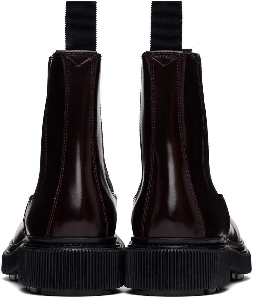 Adieu Paris Burgundy Type 188 Chelsea Boots 2