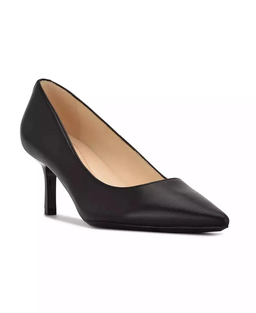 Nine West Women's Kuna 9X9 Kitten Heel Pointy Toe Dress Pumps 1
