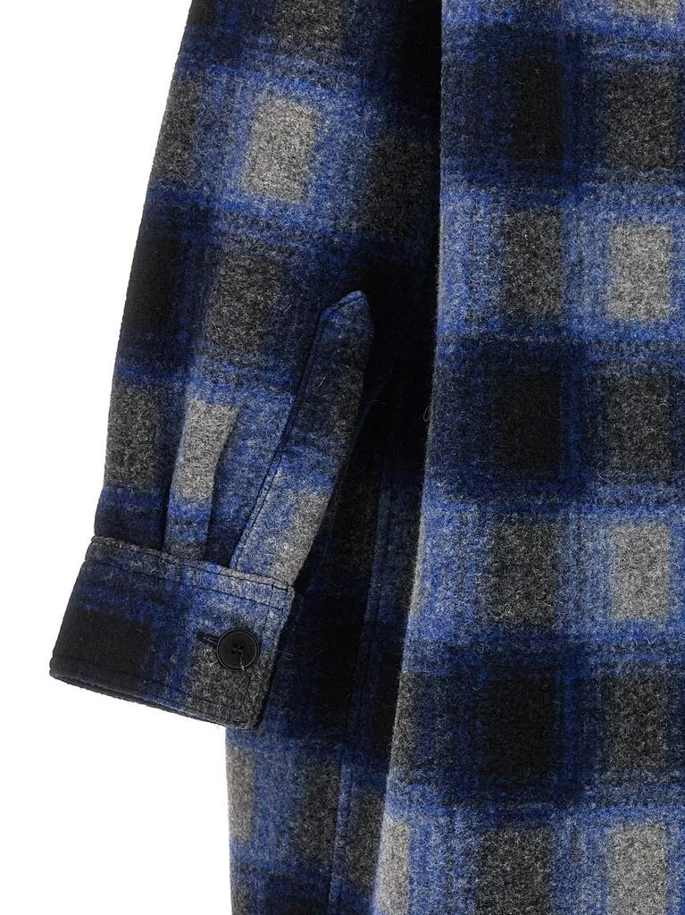 Isabel Marant Étoile Isabel Marant Étoile Fontizi Checked Button-Up Coat 4