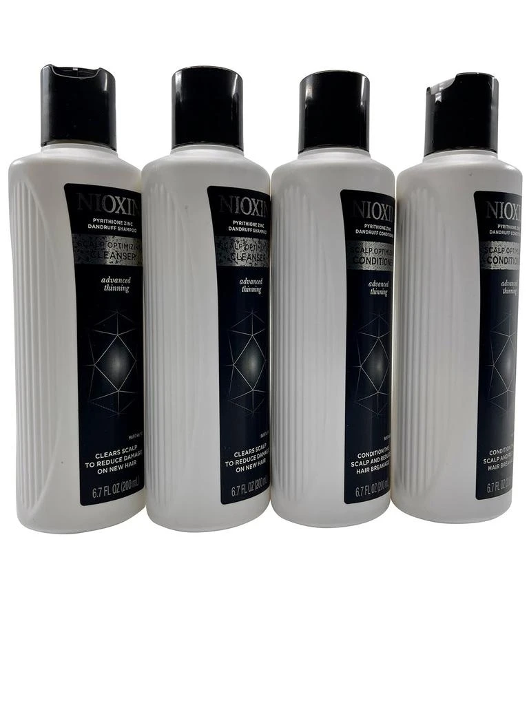 NIOXIN Pyrithione Zinc Dandruff Shampoo 6.7 OZ Duo &  Conditioner 6.7 OZ Duo 2