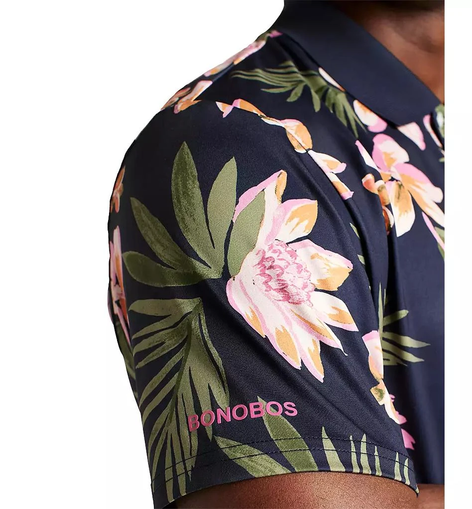 Bonobos Men's Floral-Print Performance Golf Polo Shirt 3