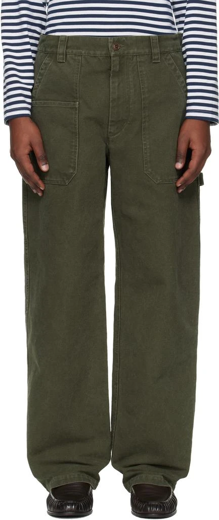 Isabel Marant Khaki Albo Trousers