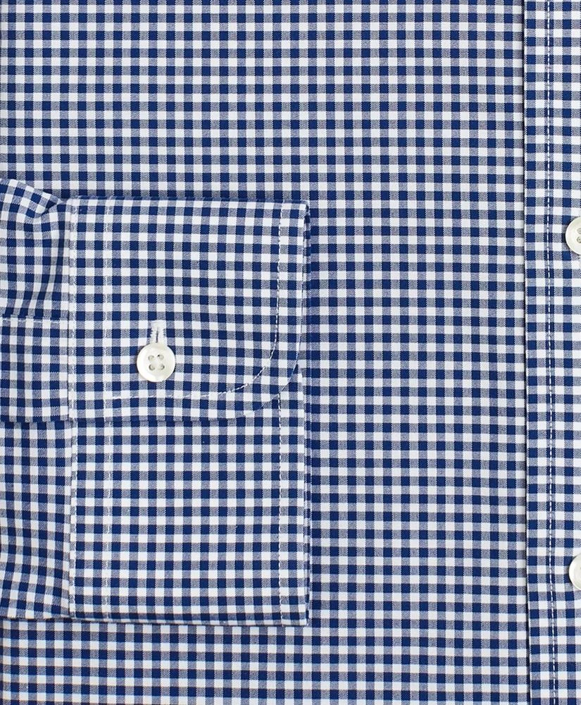 Brooks Brothers Stretch Regent Regular-Fit  Dress Shirt, Non-Iron Poplin Button-Down Collar Gingham 3