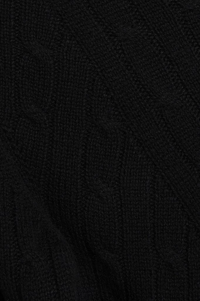N.PEAL Cable-knit cashmere turtleneck sweater 4