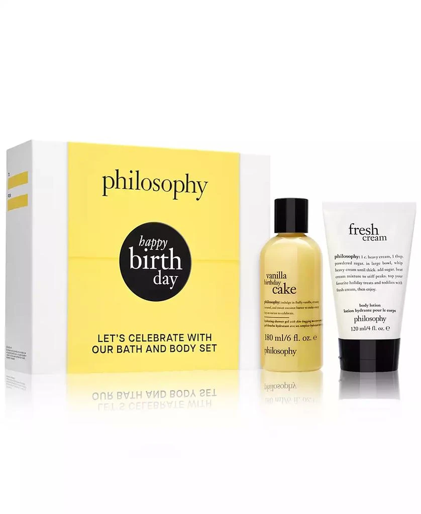 philosophy 2-Pc. Happy Birthday Shower Gel & Body Lotion Gift Set 1