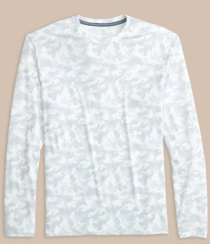 Southern Tide Southern Tide - Island Camo Long Sleeve Performance T-Shirt 1